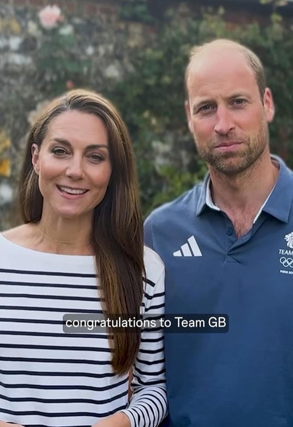 Princeza i princ od Velsa uputili su poruku britanskim sportistima