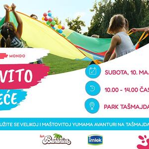 Najveselija subota na Tašmajdanu: Yumama vas poziva na "Maštovito proleće" – dan zabave, radionica i osmeha!