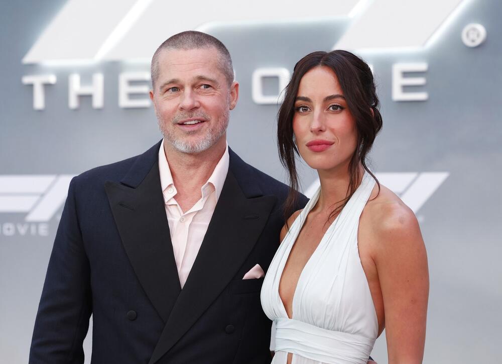 Bred Pit i Ines de Ramon na njujorškoj premijeri filma 'F1'